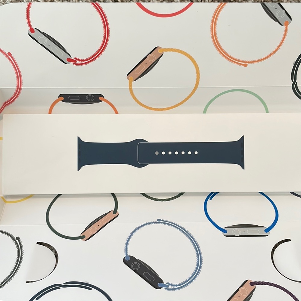 Apple Abyss Blue Sport Band 41mm - Brand New